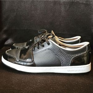 Creative Recreation Black and Gray Low-Top Sneakers